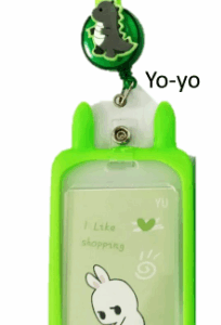 Porta credencial de silicon kwai